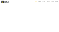Desktop Screenshot of noeticbrands.com